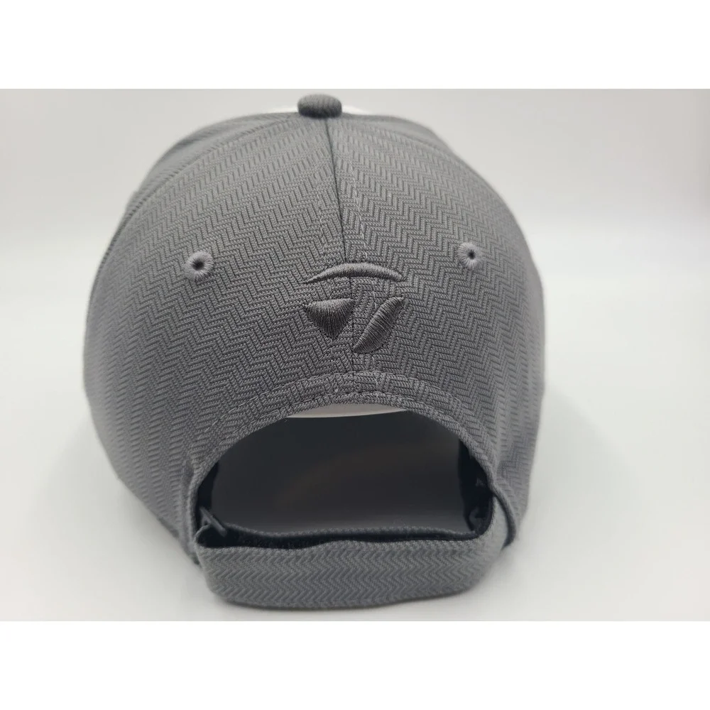 TaylorMade Golf M1 TP5 Adjustable Hat Cap Tennis Baseball Men Women White Gray